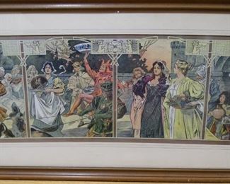 Celebration Print of marked W.G. Read