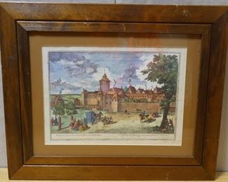 Print of Nuremberg Village