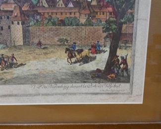 Print of Nuremberg Village