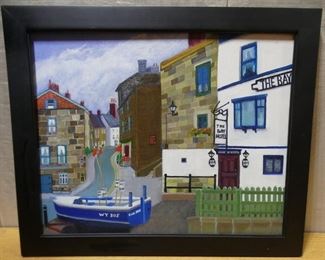 Unsigned "Our Joe" Boat at Bay Hotel