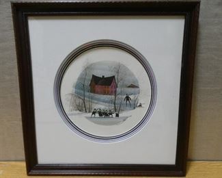 P. Buckley Moss The Ice Show