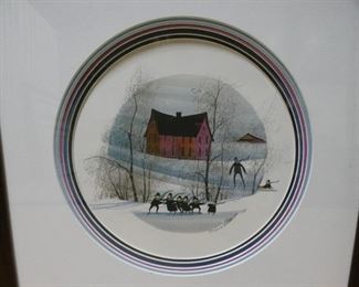 P. Buckley Moss The Ice Show