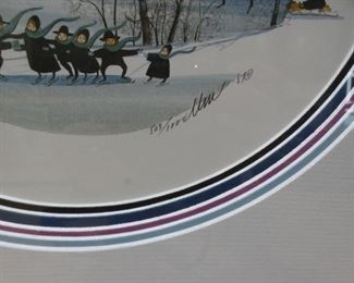 P. Buckley Moss The Ice Show