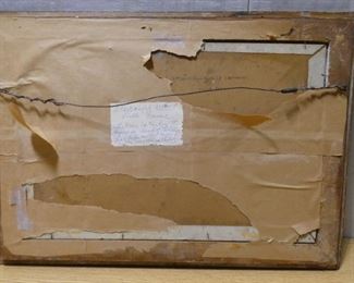 Two Thatched Roof Houses by Joseph Stimart