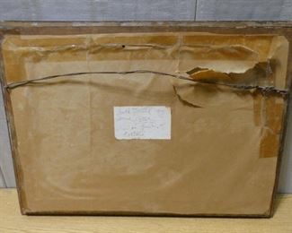 Two Thatched Roof Houses by Joseph Stimart