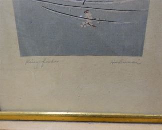 2 Asian Bird Paintings