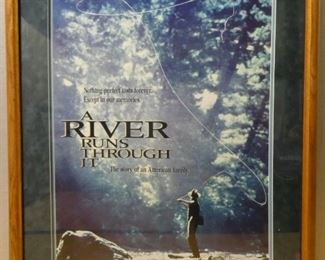 A River Runs Through It, Poster w Shadowbox