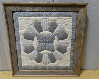 Barnwood Framed Quilt Square