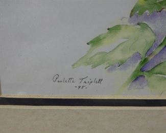 Flower Print by Paulette Triplet