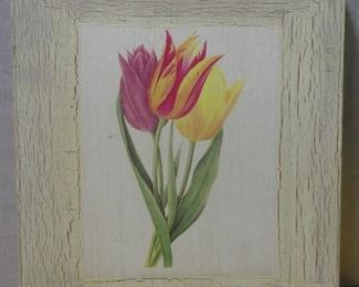 Painting of Tulips on Canvas