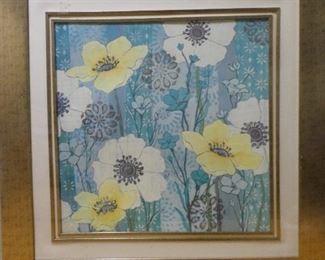 Flower Print Unsigned
