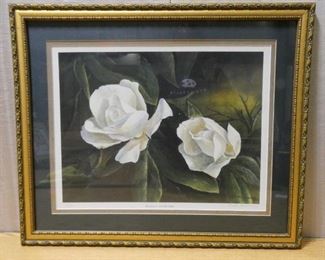 Magnolia with Blue Bird by Butler Brown