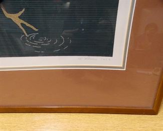 Egret in water by Sudi McCollum