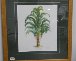 Triangle Palm Print by Hal Moore