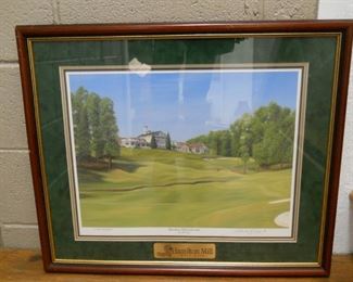 Hamilton Mill 18th hole by Patrick A Carney