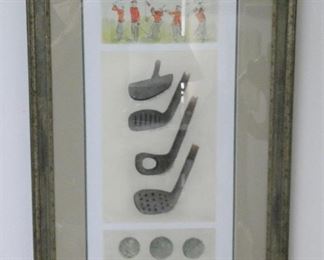 Signed Golf Theme Lithograph II14/500