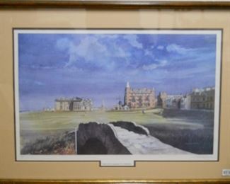 Golf Lithograph 660/850 by Kenneth Reed