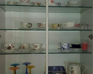 English bone china tea cups
