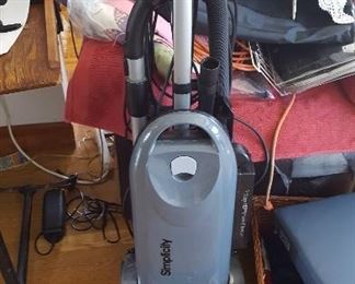 Simplicity vacuum cleaner