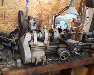 Southbend Antique wood shop lathe