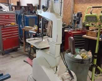 Jet woodworking band saw