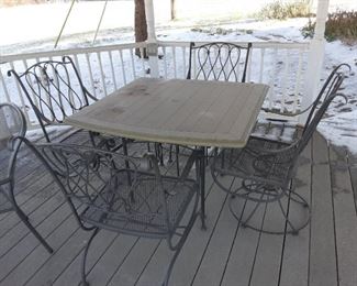 Patio furniture