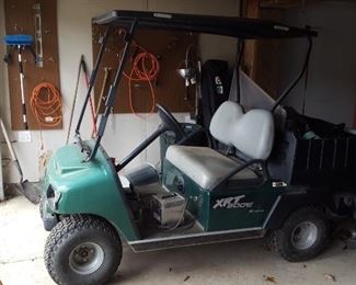 Club Car golf cart Electric needs batteries