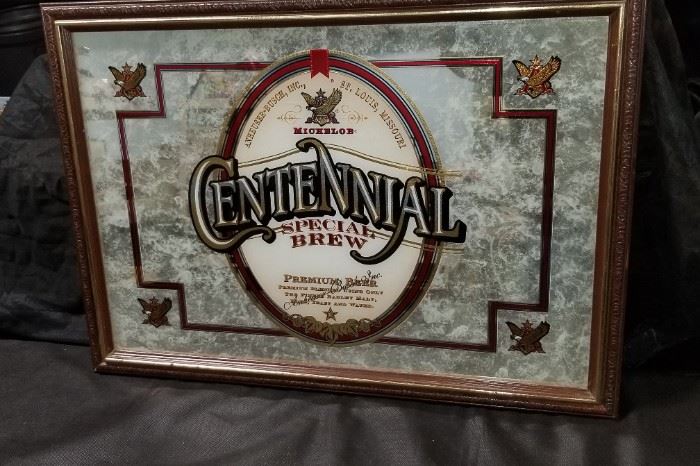 Centennial Special Brew Mirror 