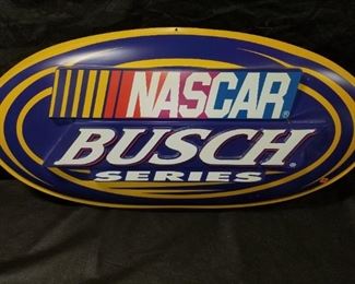 Nascar Busch Sign