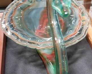 Art Glass Swan 