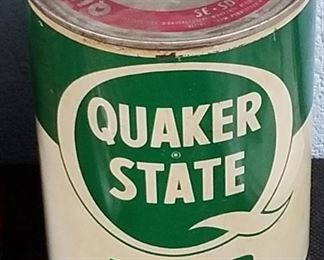 Quaker State Oil Can 