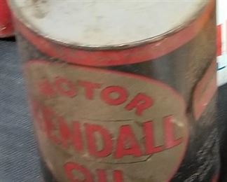Kendall Oil Can 