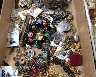 Costume Jewelry and Watches 