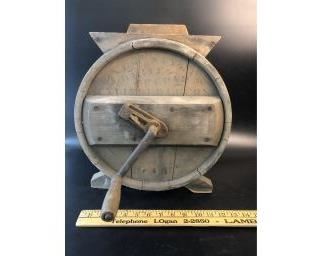 Antique Butter Churn as found