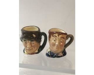 2 more of the Miniature Royal Doulton Jugs- not all pictured.  These are Fat Boy and Paddy the Irishman