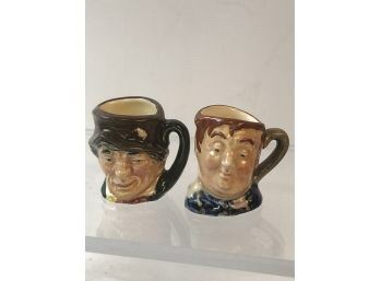 2 more of the Miniature Royal Doulton Jugs- not all pictured.  These are Fat Boy and Paddy the Irishman
