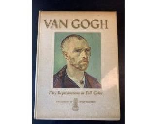 Van Gogh 50 Reproductions in Full Color Tipped in prints
