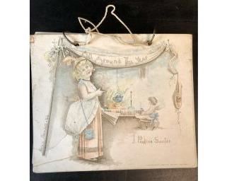 J. Pauline Sumter All Around  The Year 1892 Calendar