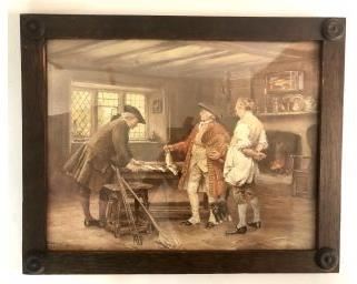 1929 F. M. Bennett Pride of Capture print in nice period frame