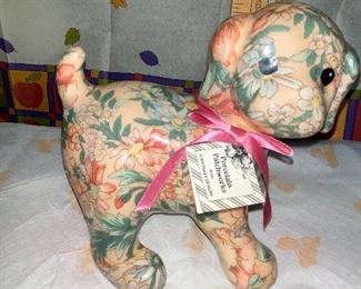 Joan Baker Porcelain Patchworks Dog $4.00