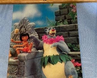 3D Postcard Jungle Book $4.00