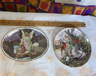 Angel Plate and The Old Wooden Bucket by Frankin Mint Plate $6.00
