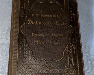 Antique German Book 1897 $24.00
