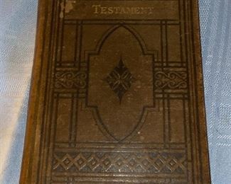 1883 New Testament Translated out of Original Greek $20.00