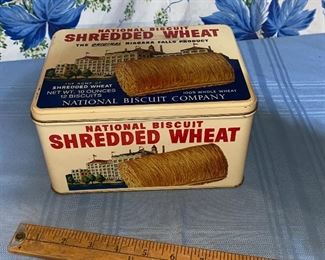 National Biscuit Shredded Wheat Tin $5.00