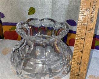 Signed Glass Vase $8.00