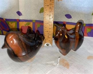 Both Wood Carved Animals $12.00