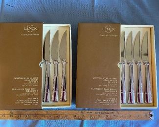 Lenox Continental Dining Steak Knives Set of 8 $30.00 new