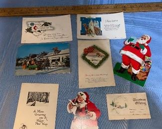 Christmas Postcards and Cards $12.00