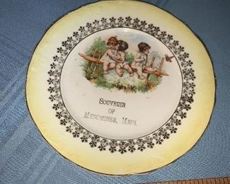 Souvenir of Menominee Michigan Plate $8.00